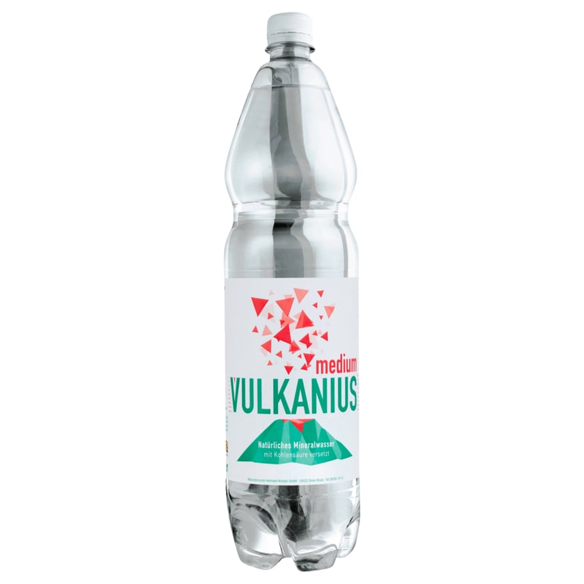 Vulkanius Mineralwasser Medium 1,5l